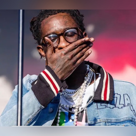 Ricchezza Trust Issues Denim Jacket - Picture 2 of 16